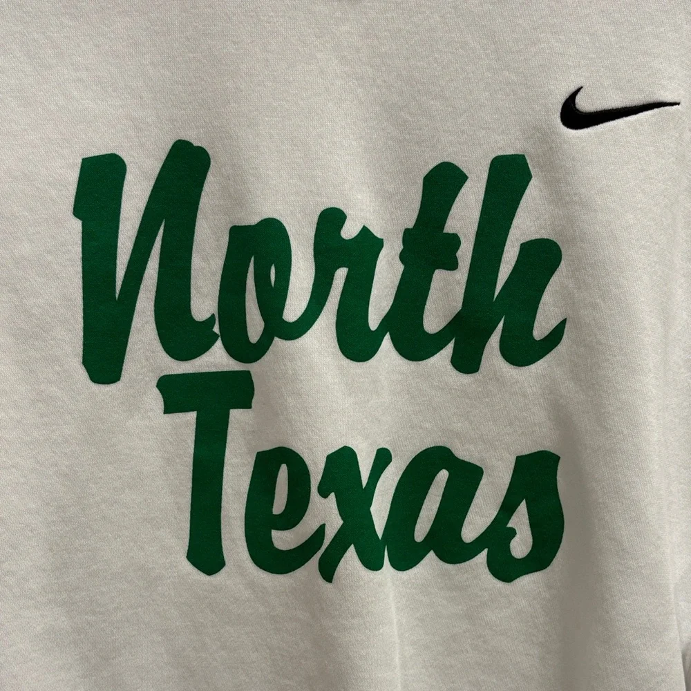 Nike University of North Texas White Sweatshirt - Picture 3 of 4